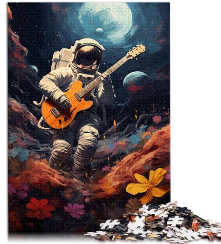 Puzzle für Erwachsene mit 1000 Teilen „E-Gitarre Voyager“ für Familienspaß ganze Familie 26x38cm