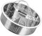 Warmhm 1 Set riso vapore cibo vapore vaporiera per alimenti fumante cremagliera Accessori verdura della pentola a vapore porta vapore da cucina Acciaio inossidabile Argento