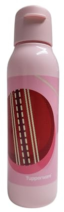 Tupperware to Go Eco 750ml Eco Easy Flip Top Trinkflasche EcoEasy für Kohlensäure geeignet 750 ml (rosa 750ml Basketball)