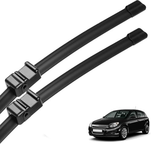 LZWLZW Scheibenwischer für Opel Astra H Family 2004-2009, Wischerblätter Vorne Dauerhaft Gummi Windschutz Fenster Bürsten Autowischer Zubehör