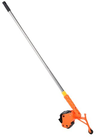 HELEVIA Bodenklebeband-Applikator, Bodenfolien-Klebebandabroller mit Rolle, Manuell Drückende Klebebänder-Markierungsmaschine, für PVC-PE-EVA-Folien