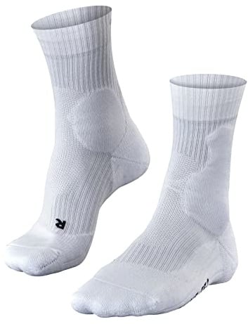 FALKE Men's TE2 Tennis Socks, White White 2000, 5.5/7.5 UK