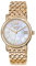 Dugena Damen-Armbanduhr 7090157 Rondo Petit, Quarz, perlmuttfarbenes Zifferblatt, Edelstahlgehäuse, Saphirglas, Edelstahlarmband, Doppelfaltdrückerschließe, 5 bar