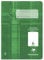 Clairefontaine 331506C - Heft ideal für die Schule, DIN A5, 16 Blatt, 90g, Lineatur 6 blanko, Grün, 1 Stück