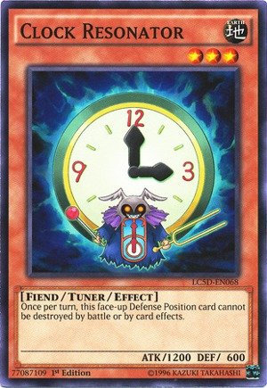 Yu-Gi-Oh! - Clock Resonator (LC5D-EN068) - Legendary Collection 5D's Mega Pack - 1st Edition - Common