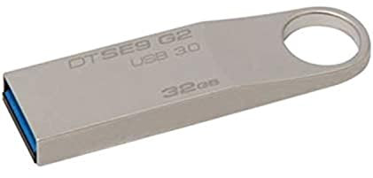 Kingston Technology - DTSE9G2/32GB - DataTraveler SE9 G2 - Clé USB 3.0 - 32 Go - Argent