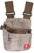 ZOUXO Gürteltasche in Lehm/Torf, Polyester oder Baumwolle, 99.99 Gramm, Reißverschluss