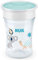 NUK Magic Cup Tasse d'apprentissage à Boire, Rebord à 360°, Disque en Silicone Étanche, ( modèles aléatoires )