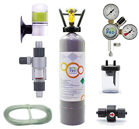 OCOPRO CO2-Anlage Aquarium DLX-450 Komplettset