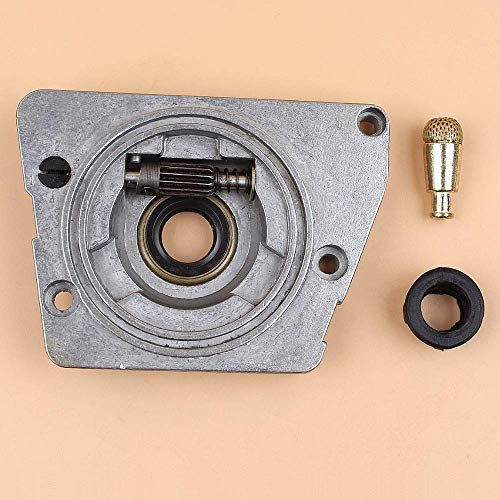 MQEIANG Filtro Olio per Ingranaggi a Vite Senza fine Pompa Olio Compatibile con Husqvarna 61 66266268272 268XP 272XP Parti di Ricambio per Motosega