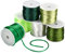 PandaHall 6 Farbe 2mm Satin Nylon Trim Cord, 65 Yards Grüne Rattail Seidenkordel String Weihnachtsbaum Perlenschnur Für Makramee Halskette Freundschaftsarmbänder Schmuck St. Patricks Tag