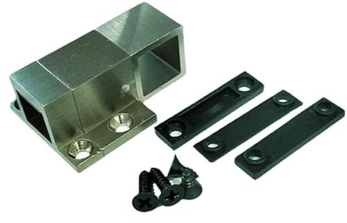 Cricchetto universale Luccio Savio 1360 per vasistas FINITURA INOX SATINATO