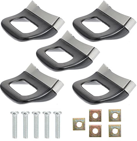 LIFKOME 5 Piezas Asa Olla Anti-escaldado Asas Laterales Cubierta del Mango De La Sartén Clasico Accesorios para Fondue Protectores De Ollas y Sartenes Acero Inoxidable Olla Arrocera Metal