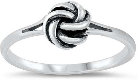 Joyara Sterling Silber 925 Node Ring