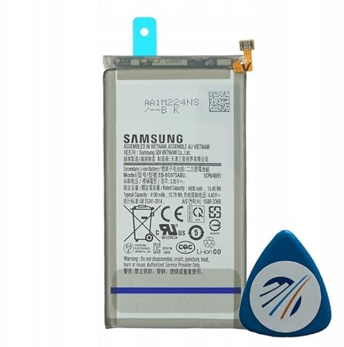 INNCOMM Originale Batteria EB-BG975ABU per Samsung Galaxy S10+ SM-G975 | cellulare smartphone GH82-18827A | Celle agli ioni di litio | 3,85 V 4100 mAh | Batteriasostitutiva di marca | con i dadi