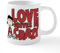 BAAROO Peanuts Lucy - Tazza in ceramica per San Valentino, 590 ml, 567 ml