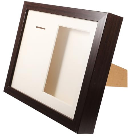 Toddmomy Kasten Medaillenanzeigerahmen Medaillenhalter Organisator Medaillenaufbewahrung Vitrine Für Pin-sammler Marathon-medaillen-vitrine Geschenk-fotorahmen Sportdekor Metall Holz Laufen