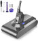 6000mAh Batterie pour Dyson V8, Powtree Remplacement pour Dyson Batterie SV10 Compatible avec V8 Animal Absolute Fluffy Motorhead Aspirateur sans Fil (2 Filtre + 1 Tournevis + 1 Brosse + 3 Vis)