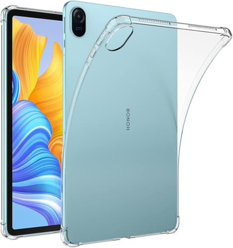 for Honor Pad 8 12 Inches Clear Case, Shockproof [Ultra Slim] Scratch Resistant Gel Rubber Silicone [Protective Case] Tablet Cover