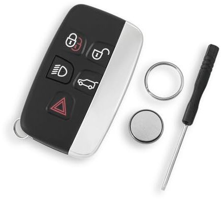 For Land Rover Discovery 4 L319 Discovery Sport L550 Freelander 2 L359 Rover L405 Sport L494 Evoque L538 5 Buttons Car Key Fob Case Battery CR2032