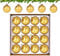 Hengsong Weihnachtskugeln Glas Gold,16er Christbaumkugeln Glas,Weihnachtskugeln Gold Set für Weihnachtsbaumschmuck&Christbaumschmuck&Christbaumkugeln,mit Federmotiv,6cm
