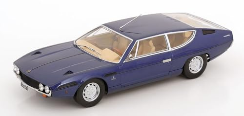 KK Scale - KKDC181403 - Lamborghin. Espada S2 Dark Blue Metallic 1970 - 1/18 Scale - Model Car