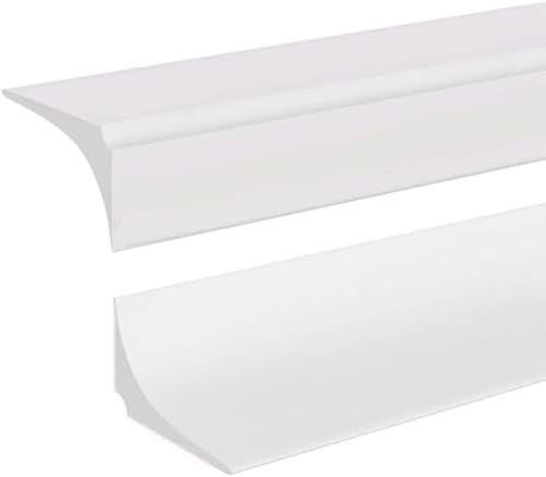 Seuil de douche en silicone de 4 m, barrière de sol pour salle de bain, salle de bain, bande d'étanchéité pour bac de douche, bande d'étanchéité pour baignoire, bande de calfeutrage, bande de