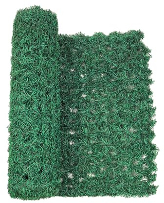 Brise-vue pour clôtures - 0,5 x 2 m - Haie de lierre artificiel pour extérieur, terrasse, mur, arrière-cour, jardin