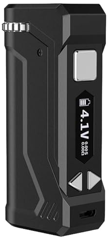 UNI Pro Box MOD by Yocan, Latest Version, Adjustable Cartridge Chamber, Takes 510 Cartridges, Preheat Function, Variable Voltage, Larger Battery, USBC Charging (No Nicotine)