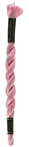 DMC 115 5-3326 Pearl Cotton Thread, Light Rose, Size 5