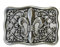 Dark Dreams Gothic Mittelalter Buckle Gürtelschnalle Schnalle für Gürtel Lilie Fleur