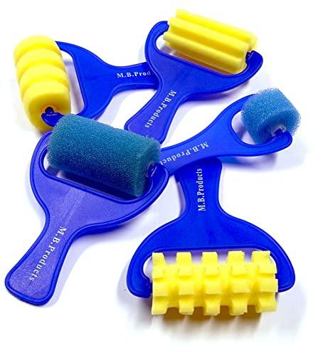 Major Brushes Assorted Foam Rollers - Set of 5