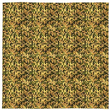 L&S PRINTS Fleece-Decke, Camouflage-Design, weich, tolle Geschenkidee