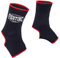 Fightinc. Knöchelbandagen Pro - für Kickboxen Muay Thai MMA Kampfsport schwarz weiß rot Thaiboxen UVM schwarz (001) S/M