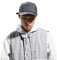CLAPE 5 Panel Baseball Cap Schnelltrocknend Basecap wasserdichte Outdoor Sport Cap Leicht Laufkappe UV Schutz Baseballmütze Baseballkappe Golf Tennis Kappe Grey GD51