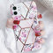 Emlivi Coque de protection pour iPhone SE 2020, iPhone 8, en silicone et iPhone 7, motif créatif, fleurs ultra fine, coque arrière en TPU pour iPhone 7, 8, SE 2020, fleurs de rose violettes