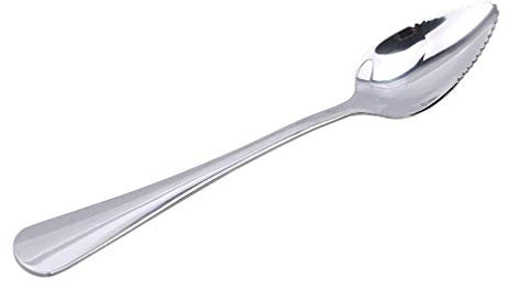 PULABO Grapefruit Spoon Thick Stainless Steel Dessert Spoon with Serrated Edge Fruit Sectioning Spoon Superior Quality and Creative it Works