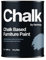 Hemway - Chalk Based Furniture Paint - Grey Blue 1 L | Chalky Matt Shabby Chic Finish for Interior & Exterior Home Decor | Quick Dry & All-in-one