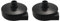 Bopfimer 2 Pcs 20mm Threaded silencieux filtre d'echappement pour compresseur d'air Noir
