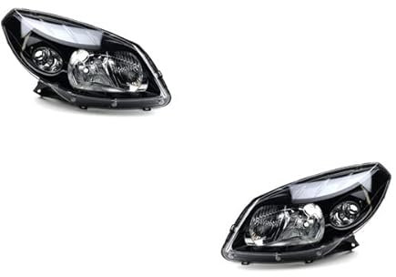 Johns, Scheinwerfer Satz passend für Dacia Sandero Scheinwerfer 06/08- H4 Set links & rechts
