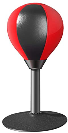 Punchingbälle Tisch Tischiboxsack Mit Saugnapf Schreibtisch Boxbirne Punching Ball Boxsack Hängend Oder Boxsack Stehend, Punchingball/Wutball/Reflex Ball/Wutkissen Für Kinder und Erwachsene