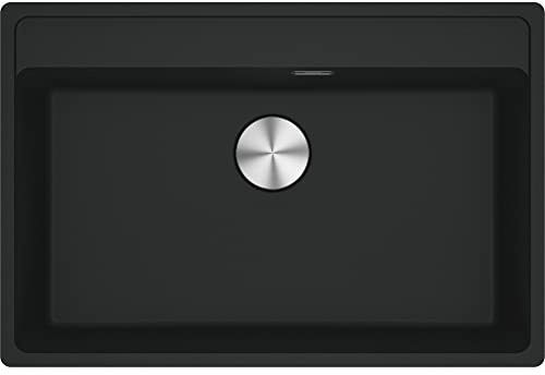 FRANKE Fregadero Maris MRG 610-72 TL Negro Mate 1/CUBETA Mueble DE 80CM