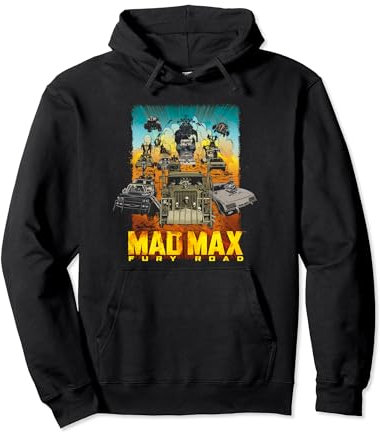 WB 100: Mad Max Fury Road War Boys Attack Pullover Hoodie
