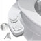 PENDEJATO Pulvérisateur Bidet Toilette WC - Non Électrique Accessoires De Toilette Japonaise - Buse Rétractable Avec 2 Angles De Jet（Anti-colmatage）- Pour Le Nettoyage Avant Et Arrière (Blanc)