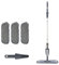 Scopa a vapore Mop Spray Con Cuscinetti For Mop Riutilizzabili In Microfibra Di Grandi Dimensioni For Uso Domestico Piastrelle For Pavimenti In Legno Universali Multi Floor 360 Pulizia Spin Mop per su