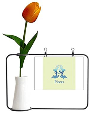 Complex Confidence Künstliche Blumenvase, Motiv: Fische