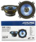 2 Alpine SXE-13C2 Haut-parleurs coaxiaux 2 Voies 13 cm 130 mm 5.25 diametre 35 Watt rms 200 Watt Max boîtiers Standard pour Voiture, Paire