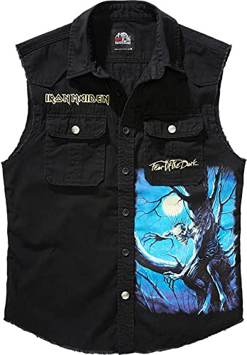 Brandit Maiden Vintage Shirt FOTD SL, color: black, size: 4XL