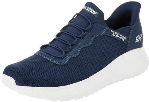 Skechers Bobs Squad Chaos Daily Hype, Zapatillas de Deporte Hombre, Marino, 43 EU