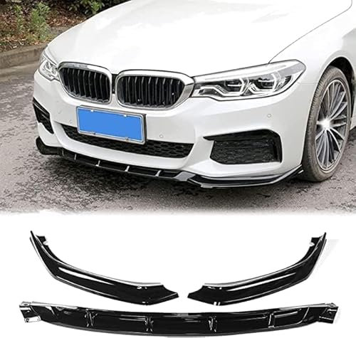 Auto Frontlippe Frontspoiler Für BMW 5er G30 G31 G38 540I M Sport 2018-2020,Auto Frontstoßstangen Lippe Splitter Spoiler Frontspoiler Protector Auto Zubehör